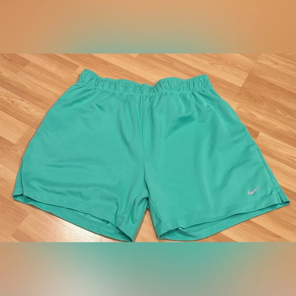 Nike Aqua Green Athletic Shorts